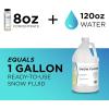 imageFroggys Flakes Snow Machine Fluid Concentrate 8 fl oz UltraDry Indoor Formula Snow Fluid with 3050 Feet FloatDrop Makes 1 Gallon of Snow Fluid1 Gallon Concentrate