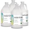 imageFroggys Flakes Snow Machine Fluid Concentrate 8 fl oz UltraDry Indoor Formula Snow Fluid with 3050 Feet FloatDrop Makes 1 Gallon of Snow Fluid4 Gallons Concentrate