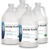 imageFroggys Flakes Snow Machine Fluid LongLasting Formula Snow Fluid with 75 Feet FloatDrop Makes 4 Gallons4 Gallons Concentrate