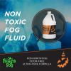 imageFroggys Fog Halloween and Party Fog Fluid High Output LongLasting Fog Juice for 4001500 Watt WaterBased Fog Machines Great for Pro and Home Haunters Theatrical Effects DJs and More 1 Gallon