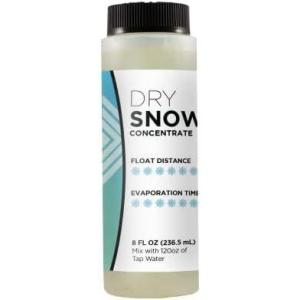 imageFroggys Flakes Snow Machine Fluid Concentrate 8 fl oz Dry Formula Snow Fluid with 5075 Feet FloatDrop Makes 4 Gallons of Snow Fluid8oz Concentrate