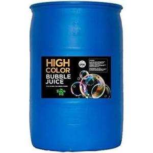 imageFroggys Fog  High Color Bubble Juice  Strong LongLasting Iridescent Brilliant for All Bubble Machines and Bubblers  55 Gallon Drum