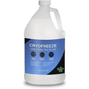 imageFroggys Fog Cryofreeze Low Lying Fog Fluid for Stage and Studio Use with Fog Chillers Ground Foggers and Low Lying Fog Generators 1 Gallon