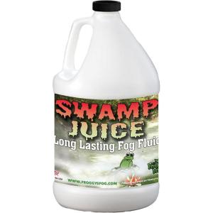 imageFroggys Fog Swamp Juice Bottle Ridiculously LongLasting Fog Fluid with 23 Hour Hang Time for Professional and Home Haunters Theatrical Effects and DJs 1 GallonSwamp Juice  1 Gallon