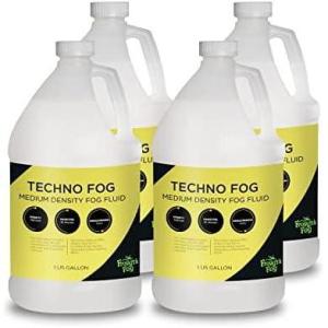 imageFroggys Fog Techno Fog Fluid Premium Quality Fog Juice for DJ Party and Club Venues and Photography 1 Gallon4 Gallon Case